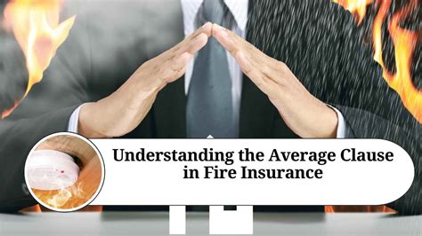 Average Clause in Fire Insurance .